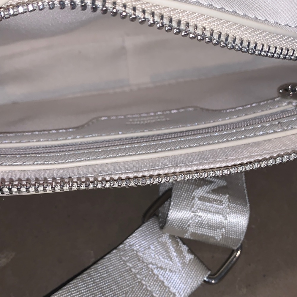 NWT Valentino Orlandi Studded Double Zip Crossbody Guitar Strap Camera Bag - Picture 8 of 15